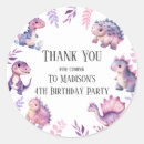 Zoek naar meisjes dinosaurus stickers Dinopartij