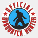 Recherche de sasquatch autocollants Drôle
