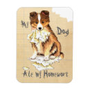 Recherche de étagère magnets Chien mouton shetland