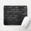 Recherche de mur briques tapis souris Noir
