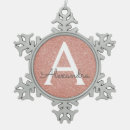 Recherche de neige ornements Rose
