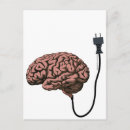 Recherche de de cerveau cartes postales Bizarre