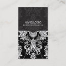 Recherche de conception baroque cartes visite Rétro