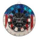 Recherche de bois rustique jeux de fléchettes Monogramme