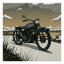 Recherche de moto vintage posters Vélo