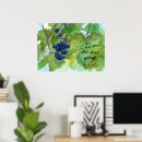 Zoek naar paarse druiven posters Wijndruiven