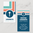 Recherche de serrures cartes visite Customer