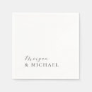 Zoek naar bruid bruidegom servetten Modern