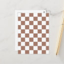 Recherche de motif brun cartes postales Géométrique