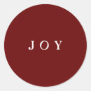 Recherche de noël moderne autocollants Rouge