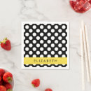 Recherche de pois blanc serviettes Motif