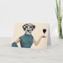 Recherche de snob vœux cartes Chien avec vin