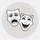 Recherche de masque noir autocollants Tragédie