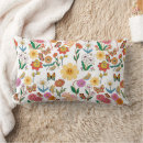Recherche de fleurs psychédéliques coussins Rétro