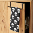 Recherche de crâne noir et blanc Motif