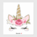 Recherche de licorne mignonne autocollants Filles