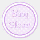 Recherche de pois violet autocollants Bébé