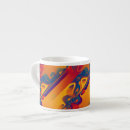 Recherche de conception graphique tasses Abstrait