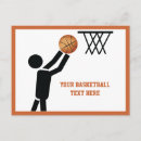 Recherche de pour le joueur de basket cartes postales Sports