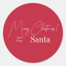 Recherche de noël moderne autocollants Élégant