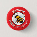 Recherche de allergique badges Avertissement