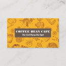 Recherche de motif café cartes visite Barista