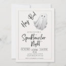 Recherche de boo halloween invitations Minimaliste