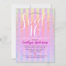 Recherche de girly chic invitations 16 ans