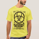 Zoek naar biohazard symbool tshirts Waarschuwing