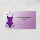 Zoek naar lingerie visitekaartjes Boutique