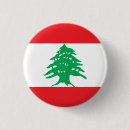 Zoek naar libanon buttons Vlag van libanon