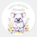 Recherche de ours koala autocollants Rose