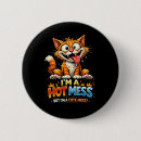 Recherche de chat humoristique badges Comique