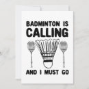 Recherche de badminton invitations Joueur de badminton