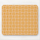 Recherche de blanc orange tapis souris Géométrique