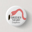 Recherche de tropical mariage badges Bridesmaid