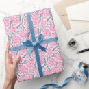 Recherche de motif floral papier cadeau Rose
