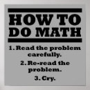 Recherche de funny math posters Mathematics