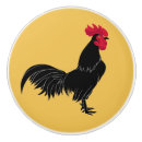 Recherche de oiseau rouge boutons et poignées de porte Coq