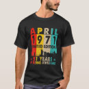 Recherche de anniversaire 1971 tshirts Vieux