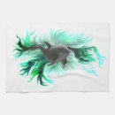 Zoek naar dolfijnen keuken handdoeken Zee