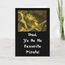 Recherche de pirate père vœux cartes Pirates