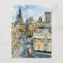 Recherche de peinture de ville cartes postales Vintage