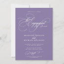 Recherche de fiançailles invitations Classique