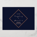 Recherche de navy gold save the dates Simple