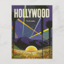 Recherche de vintage hollywood cartes postales Illustration