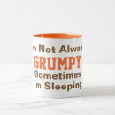 Recherche de humour grincheux tasses Typographie