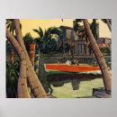 Recherche de bateau vintage posters Rétro