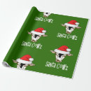 Zoek naar grappige koeien cadeaupapier Kerstkoeien