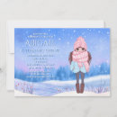 Recherche de winter wonderland anniversaire invitations Fille